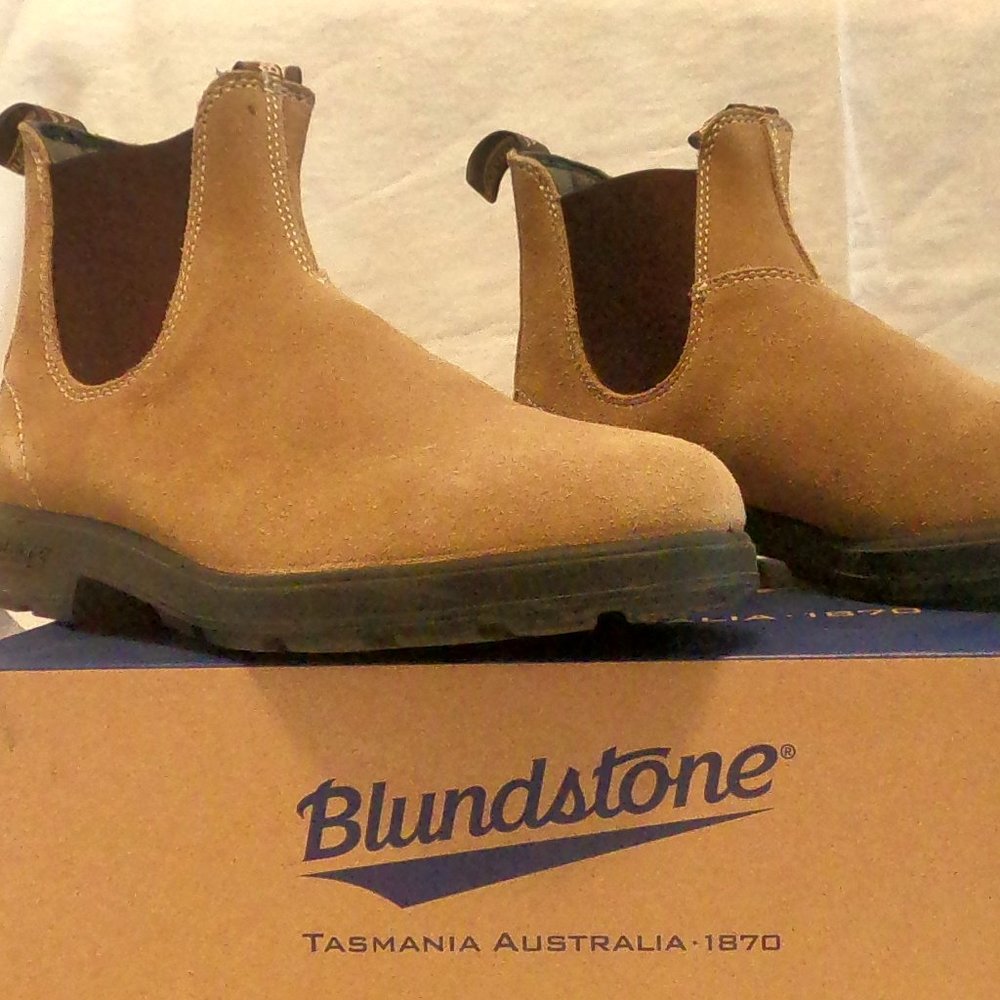Blundstone, Mens, US 10, Tan Suede Boots